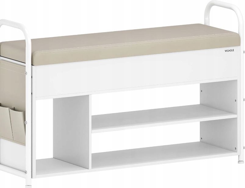 Ława do przechowywania butów VASAGLE, półka na buty
