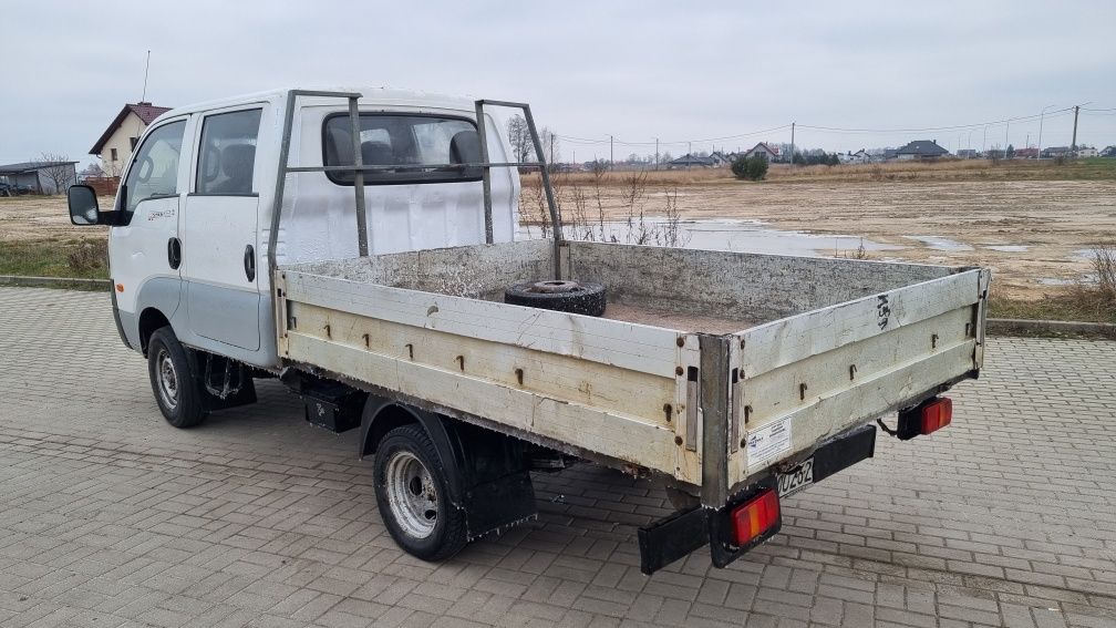 Kia K2500 K2700 2.5 turbo diesel 06/07r doka, dobel kabina, skrzynia