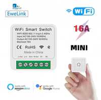 WiFi Реле в підрозетник Mini 16A eWelink SmartLife,  для прохідного