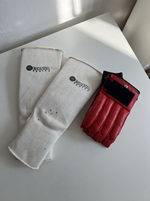 Rękawice + ochraniacze