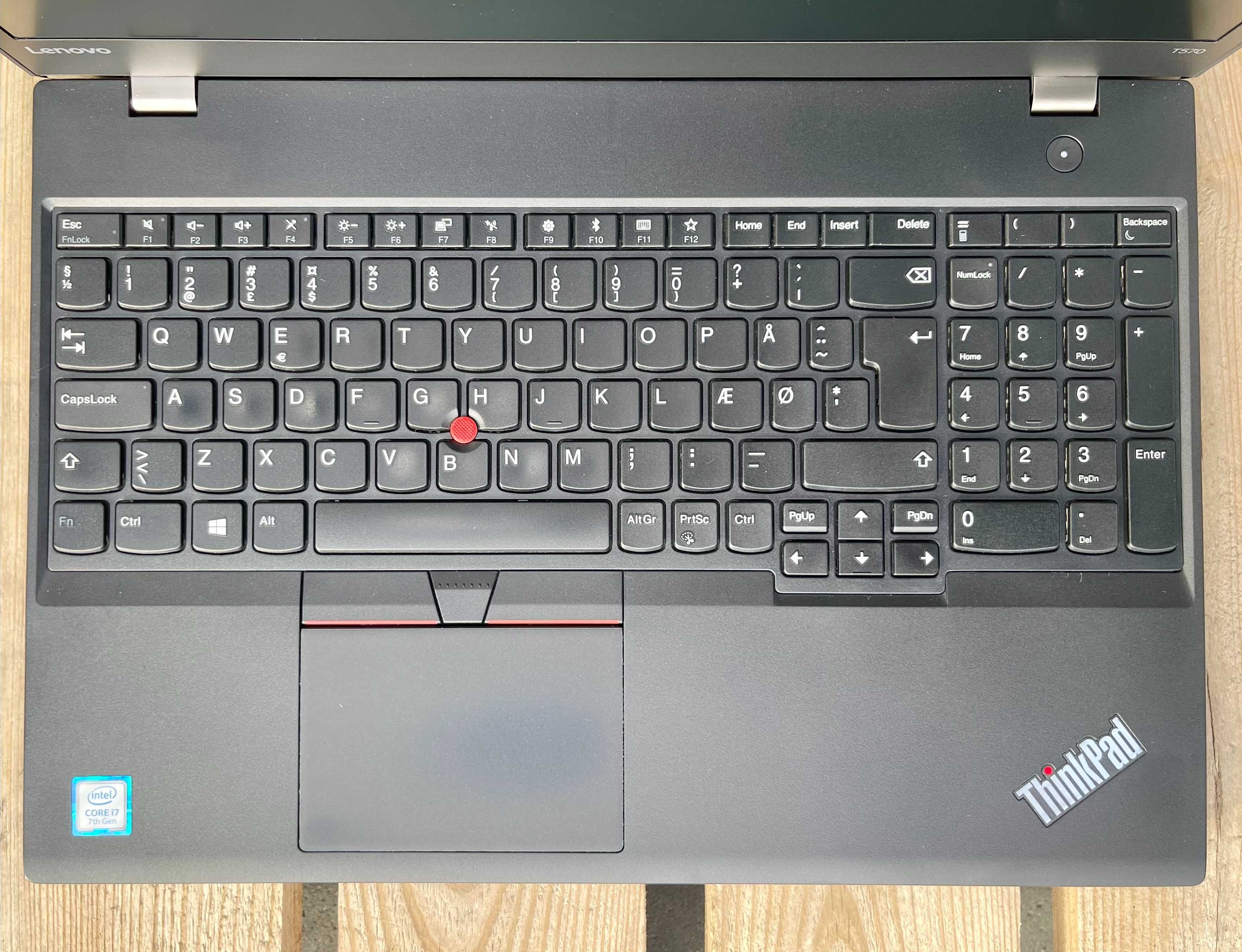 Ноутбук Lenovo ThinkPad T570/i7-7500U/8Gb/256/15.6"/FHD/IPS/Гарантія