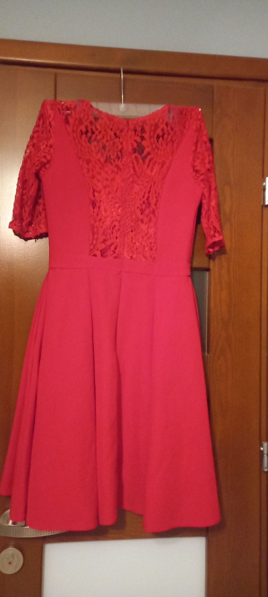 Czerwona sukienka xs
