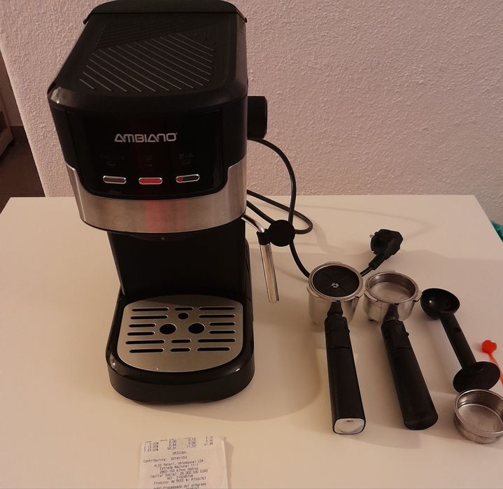 Máquina de café manipulo