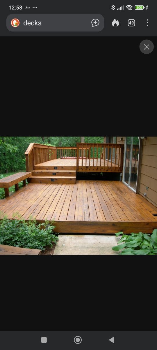 Construção de Decks e alpendres