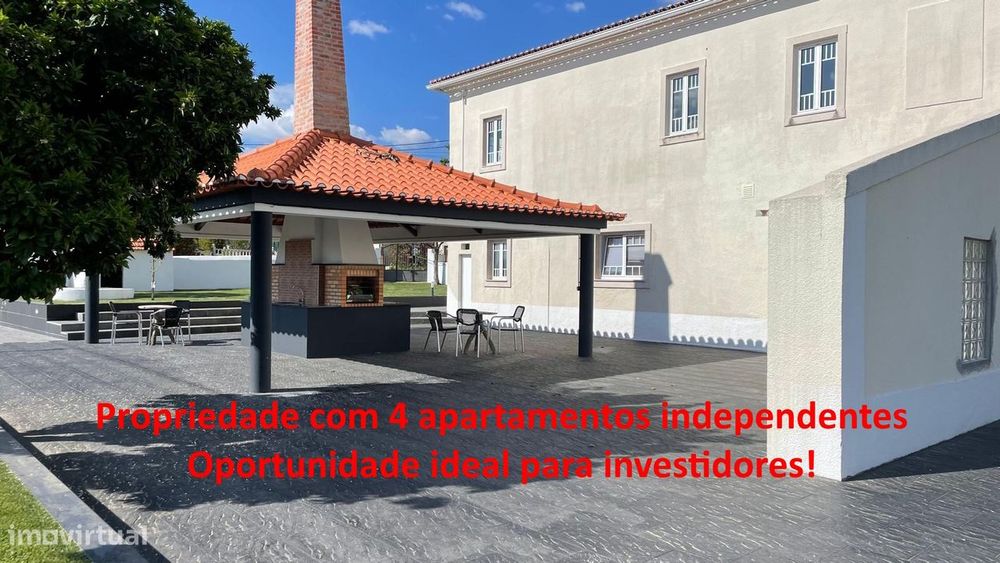 Propriedade independente com 4 apartamentos