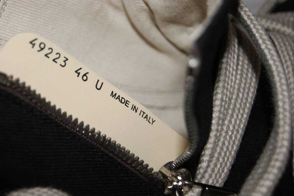 Rick Owens Jumbo lace Hexagram Ramones 46