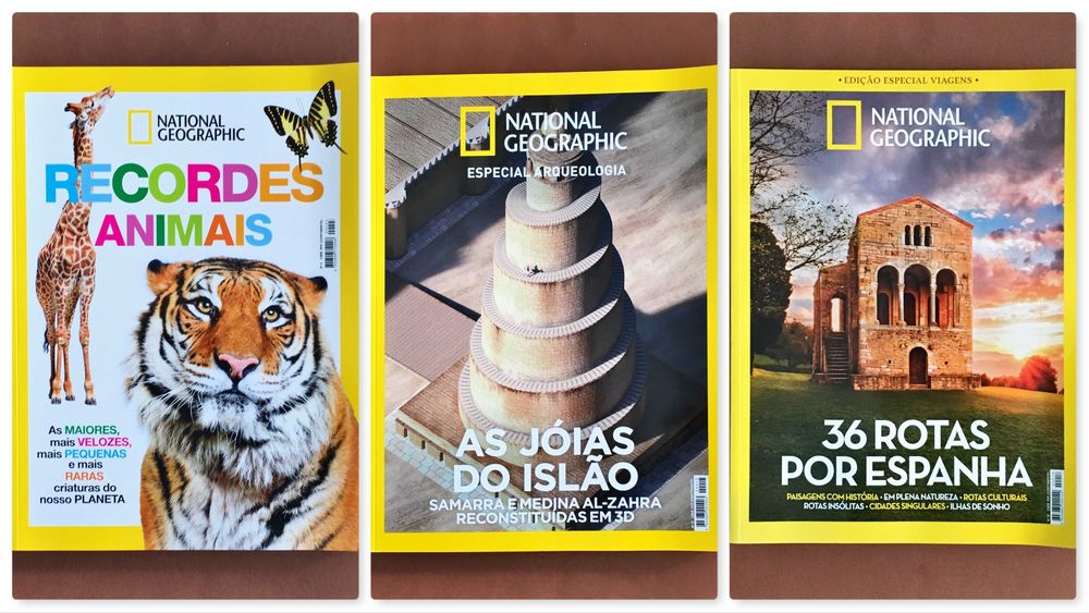REVISTA National Geographic [8€ cada] Edição Portuguesa