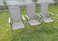Krzesła Ogrodowe Metalowe | Regulowane Oparcia | Wysyłka