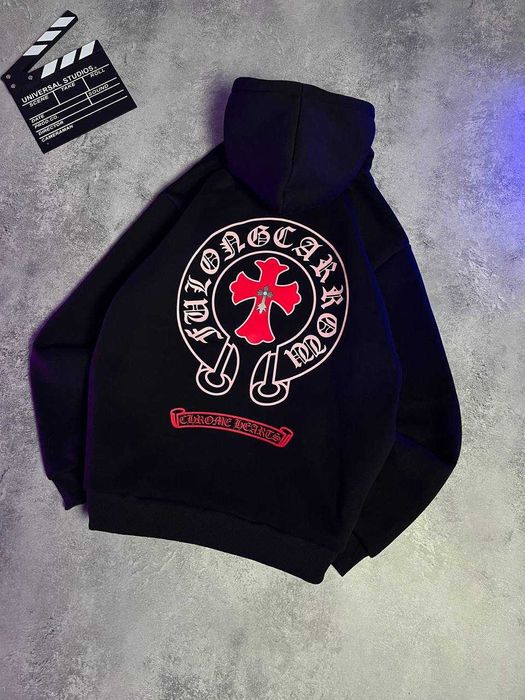 chrome hearts худи кофта