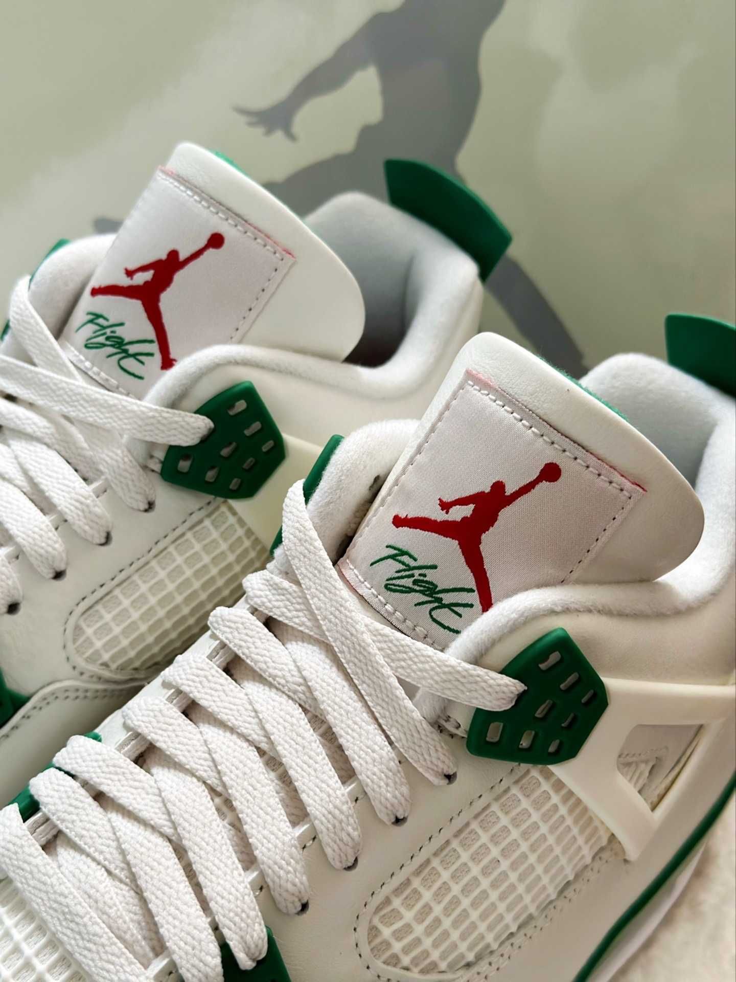 Buty męskie zielony Jordan 4 Green EU 41