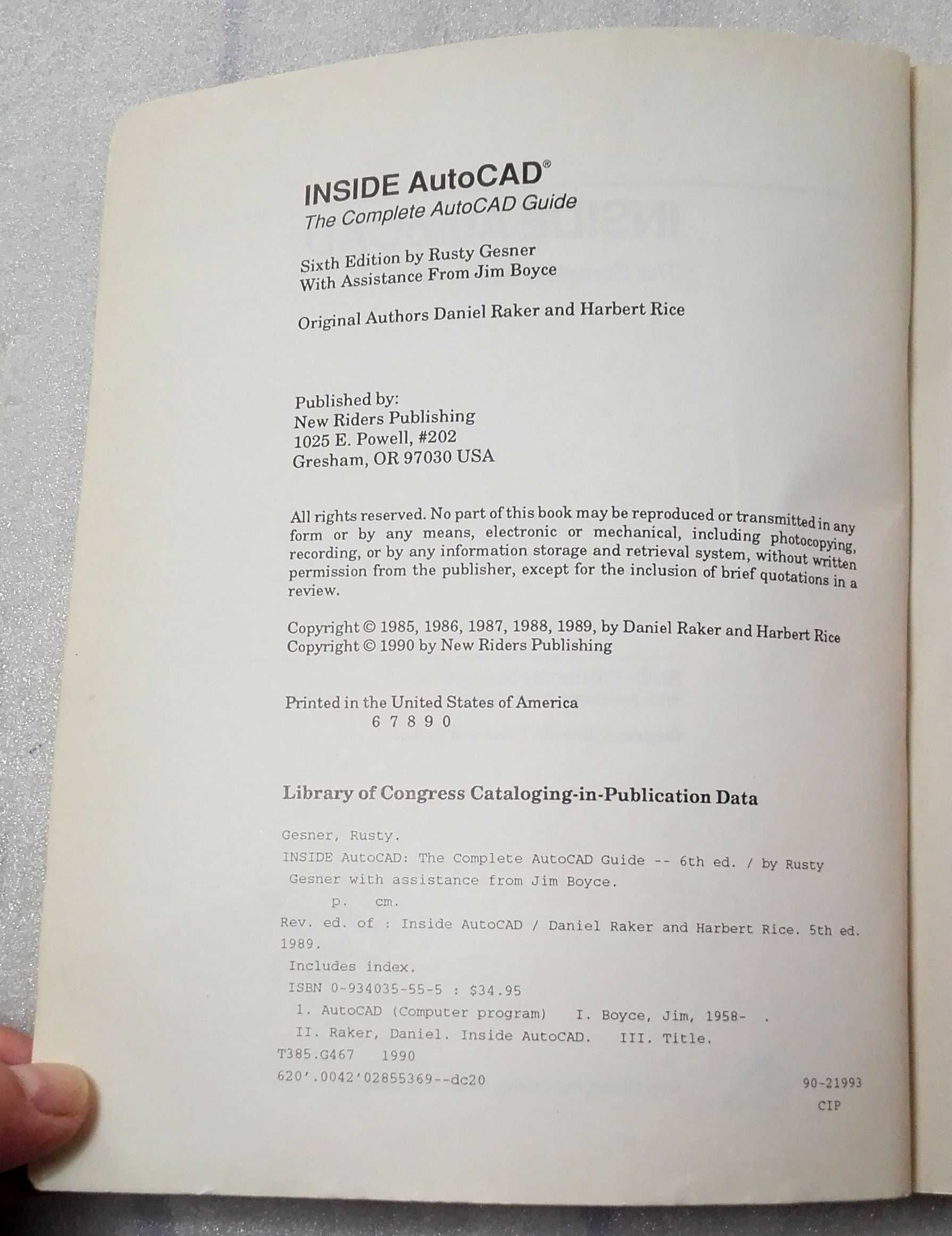 Livro Inside Autocad – The Complete AutoCAD Guide