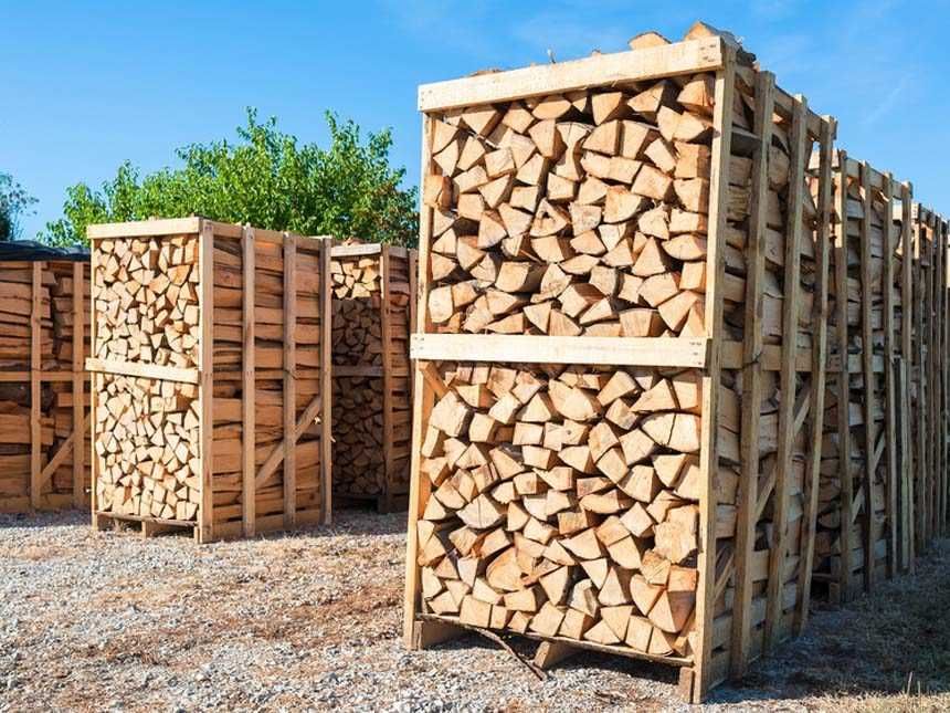 SUCHE DREWNO KOMINKOWE Wysuszone Sezonowane Buk Grab Dąb Pruszków