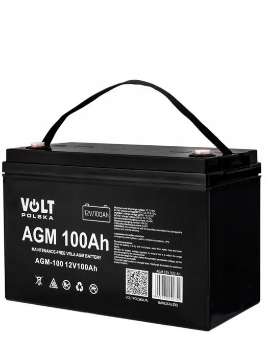 Акумулятор Volt Polska 12v 100Ah