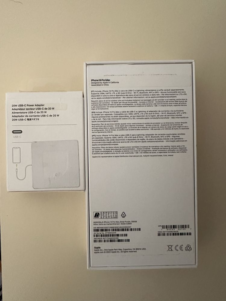 Iphone 14 prox max 256Gb
