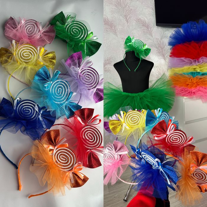 Костюм цукерки льодяника рожева фатинова спідниця пошив