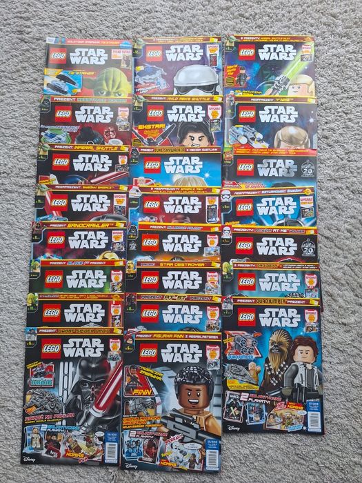 23szt Star Wars Gazetki dla kolekcjonera prasa