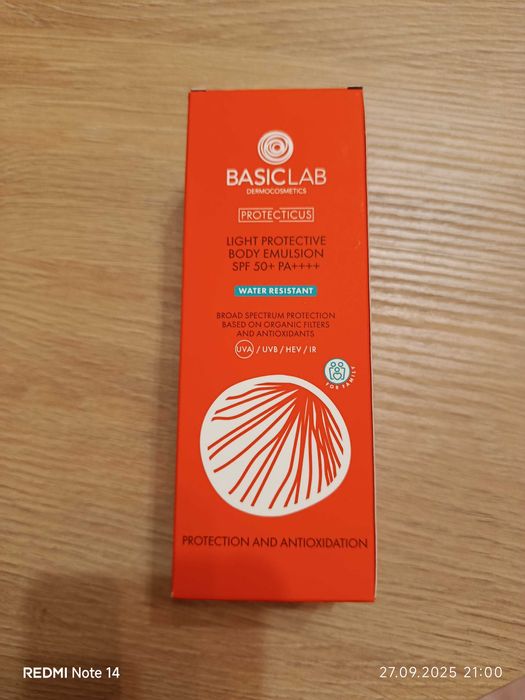 Emulsja do opalania Basic Lab