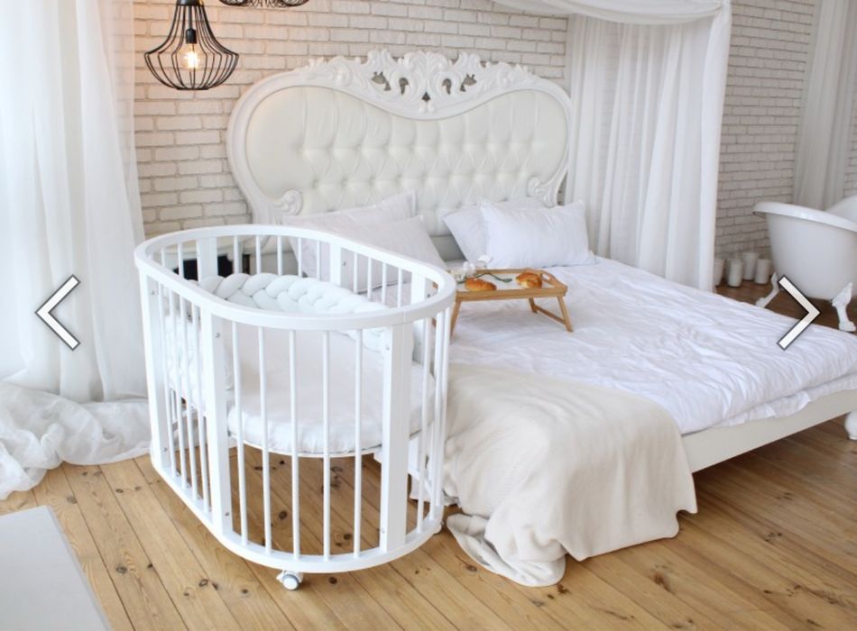 Дитяче ліжечко 8в1 70х70 та 120х70