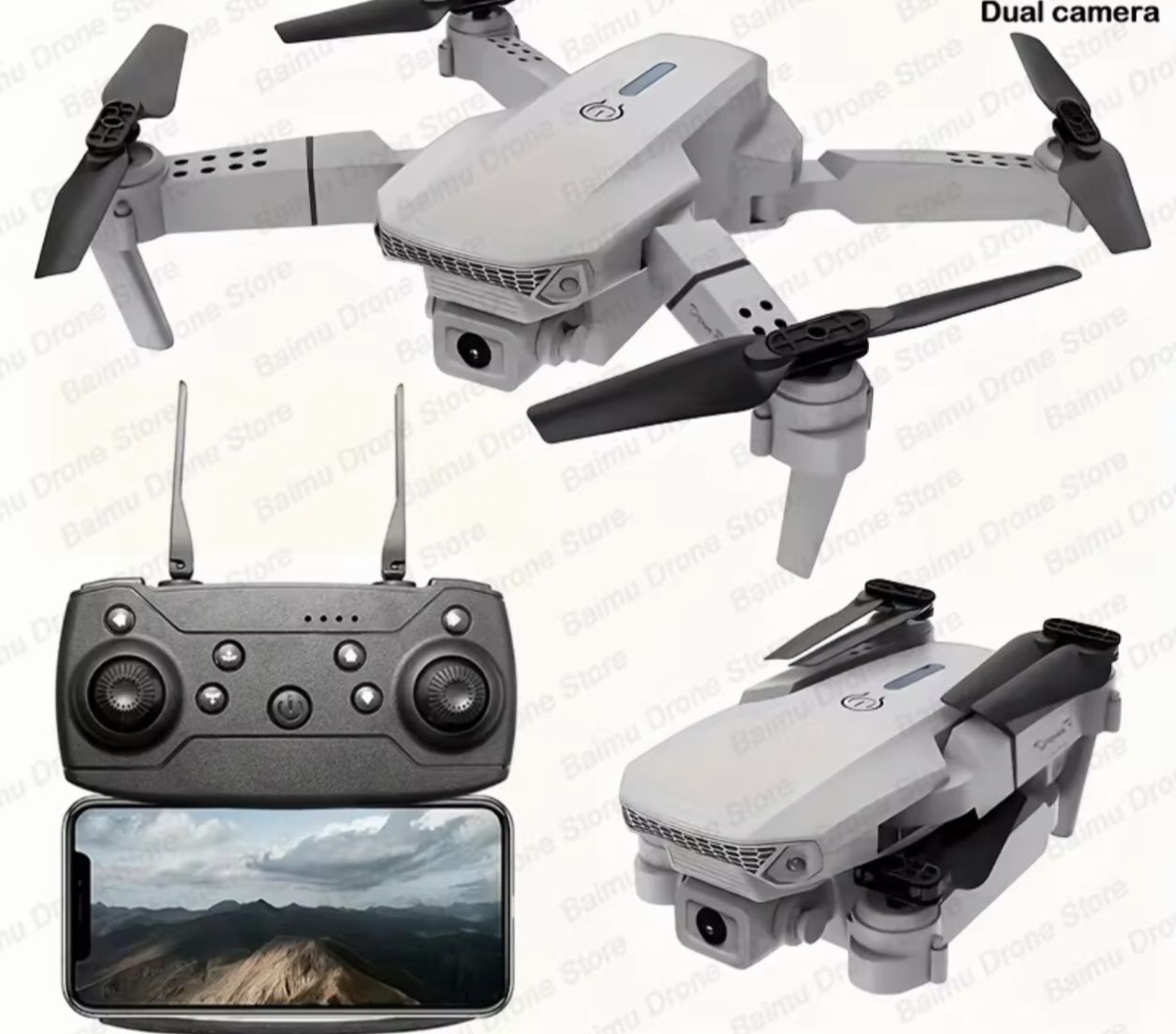 Dron 4K Ultra HD WIFI FPV RC Drone nowy