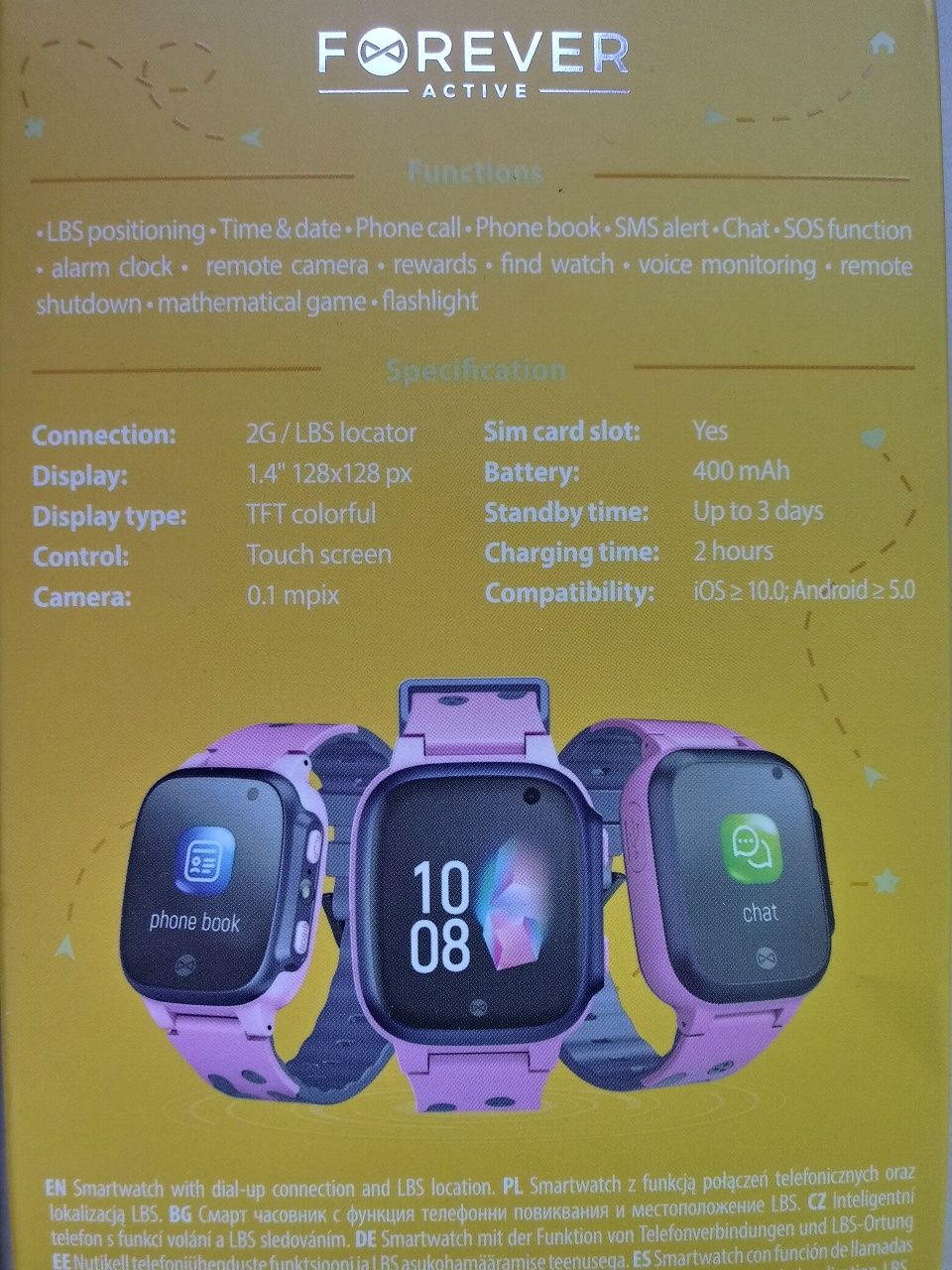 Smartwatch CALL Me 2 Forever NOWY