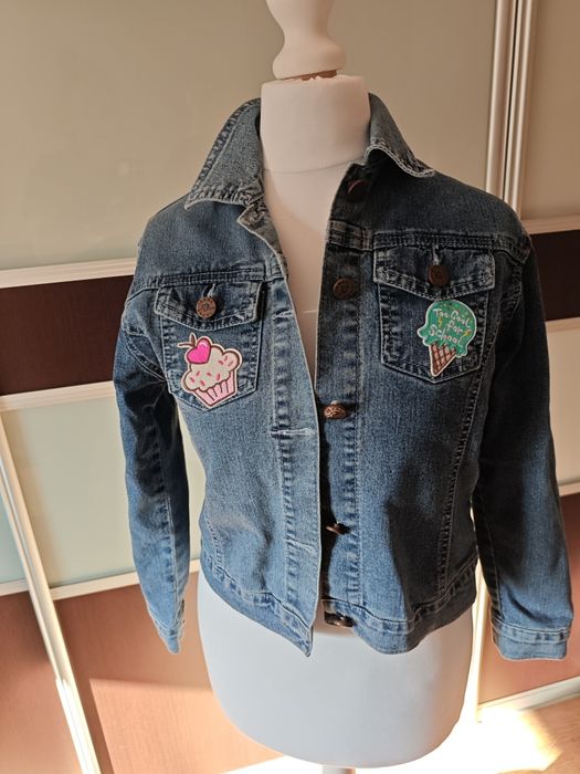 Katana jeansowa dla dziewczynki.