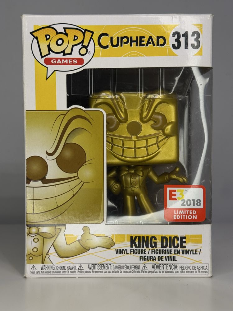 King Dice Cuphead Funko