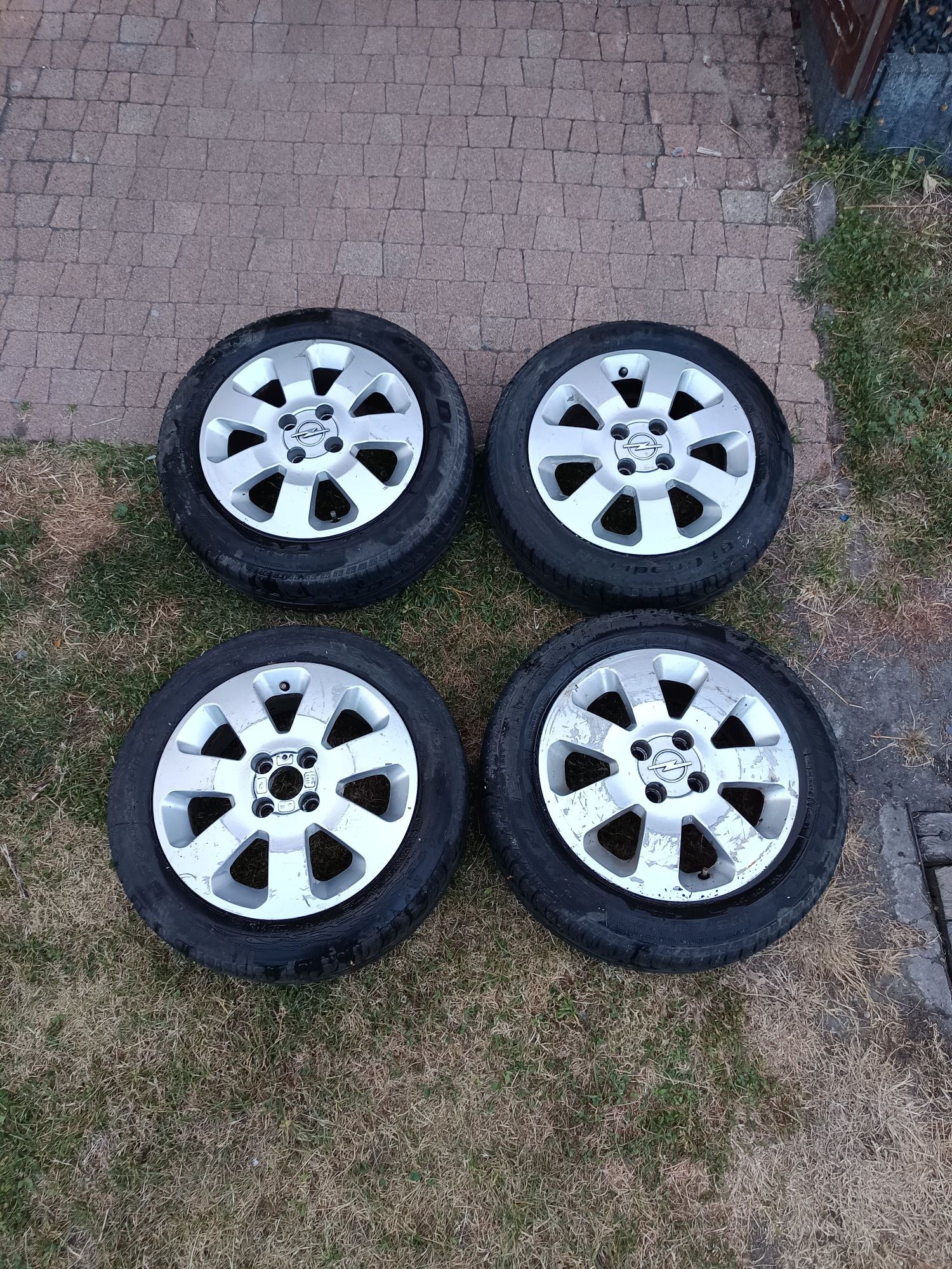Komplet kól do opel corsa i innych 4x100, R15