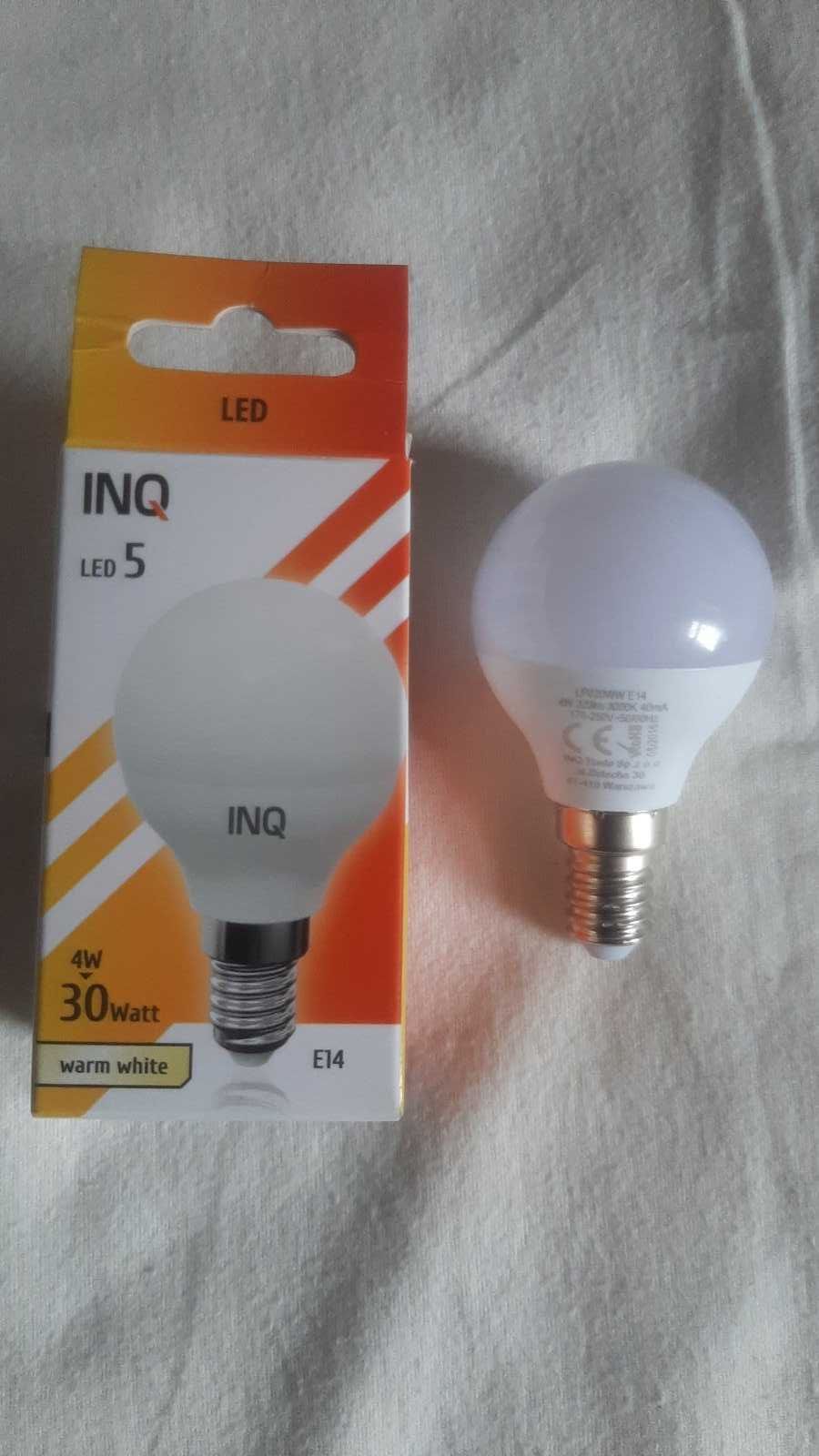 Светодиодная лампа INQ LED 5-323LM-E14-4w, Philips LED-620LM-E14-6W
