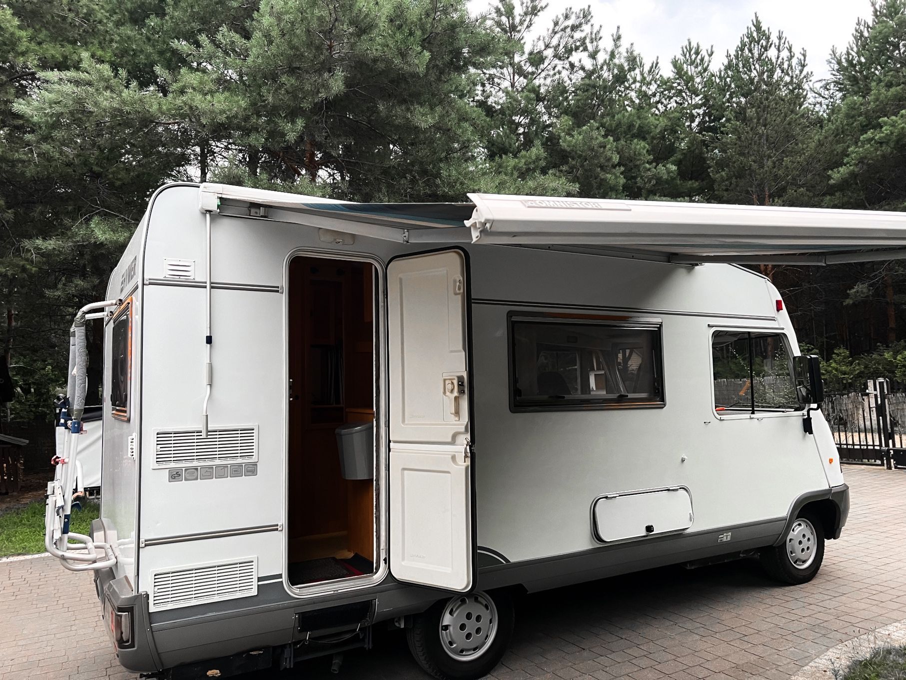 Hymer-Eriba Fiat Ducato  6 os.| Markiza | Lodówka | Łazienka | Bagażnik Rowerowy