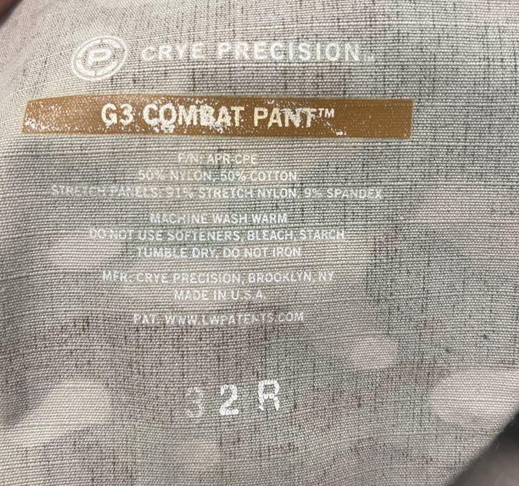 Штани Crye Precision G3 Combat pant