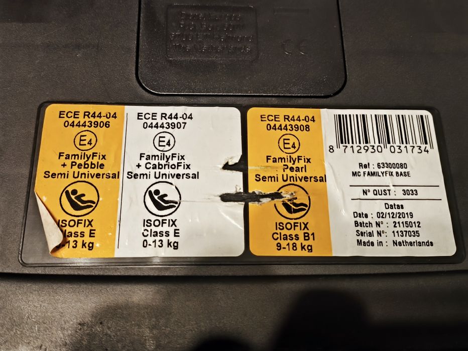 Baza Maxi-Cosi FamilyFix ISOFIX