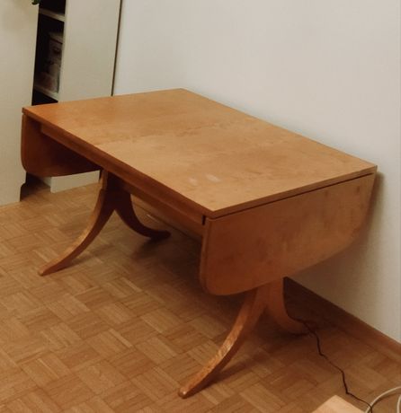 Stół stolik rozkładany ława kawowy lite drewno