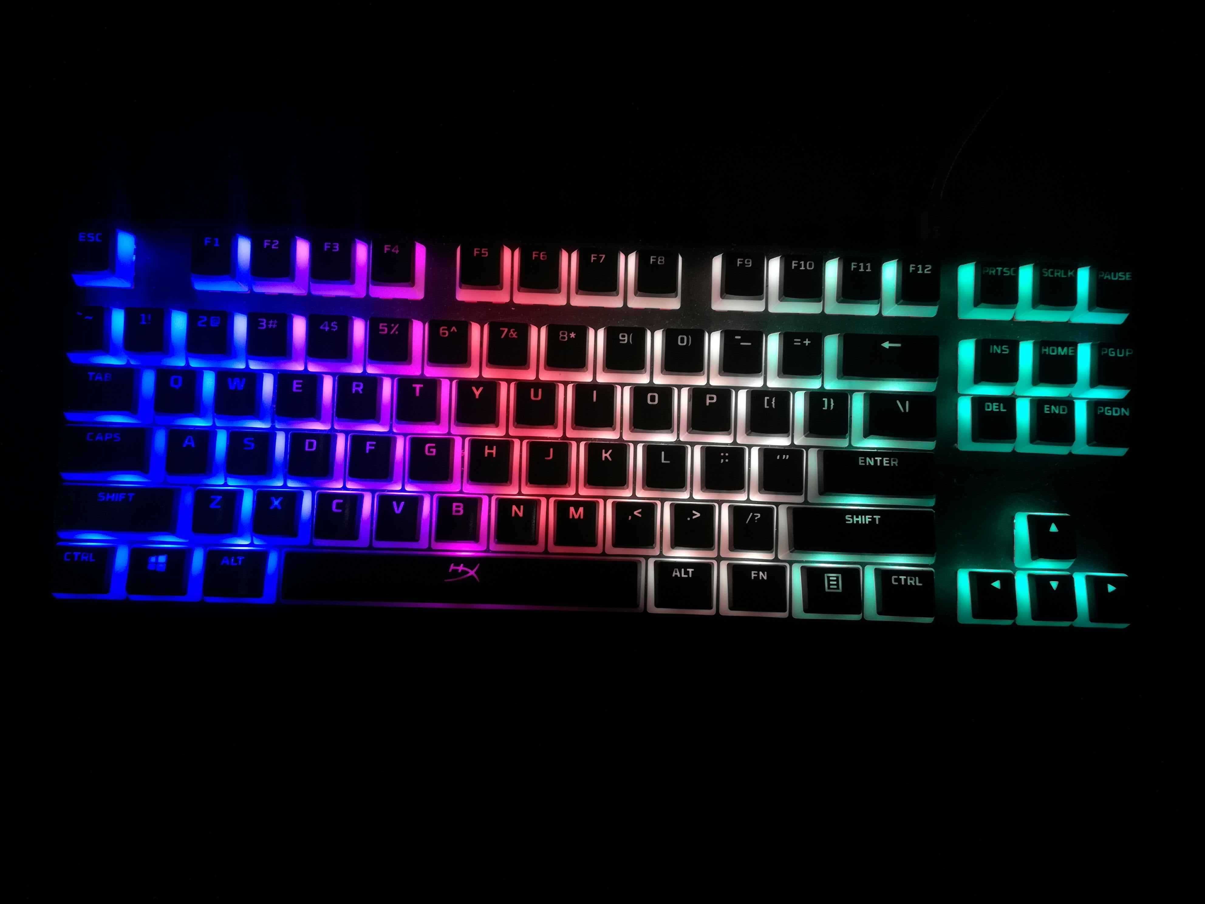 Klawiatura HyperX Alloy Origins Core HyperX Red + Pudding Keycaps
