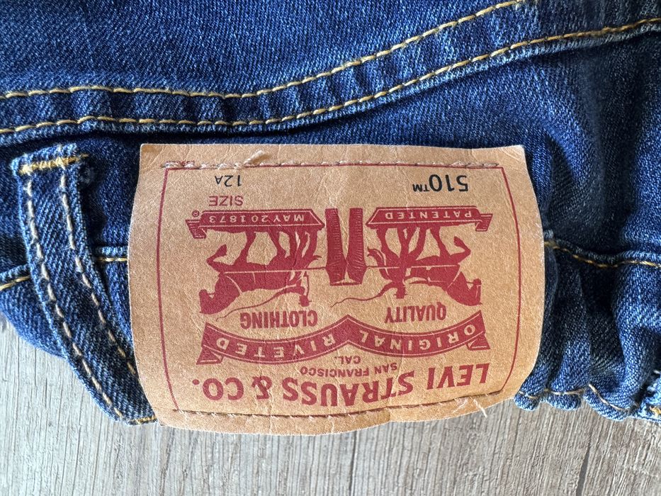 Calças Levi's 510 skinny criança tamanho 12 anos