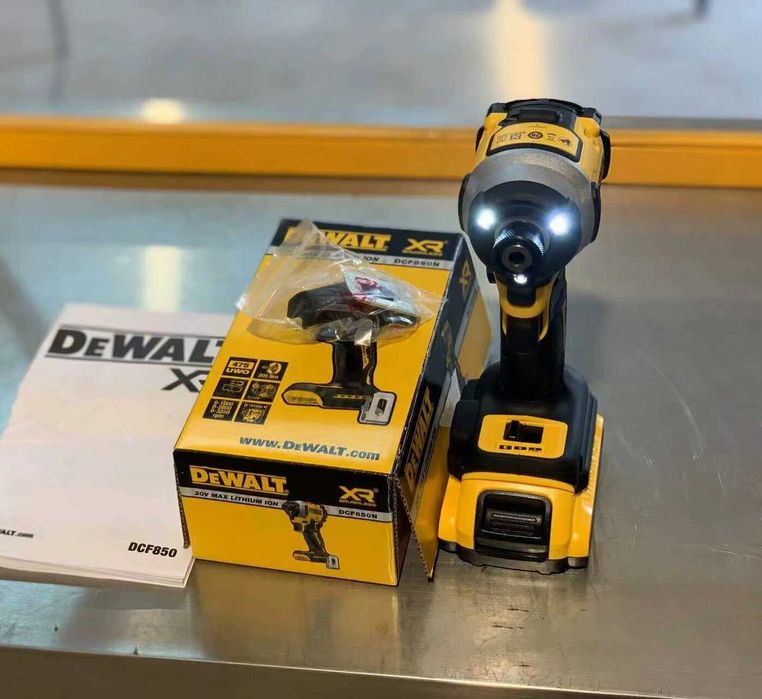 Безщітковий шуруповерт импакт DEWALT DCF850B ATOMIC 18V MAX