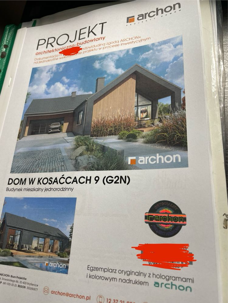 Projekt domu Dom w Kosaćcach 9 (G2N)