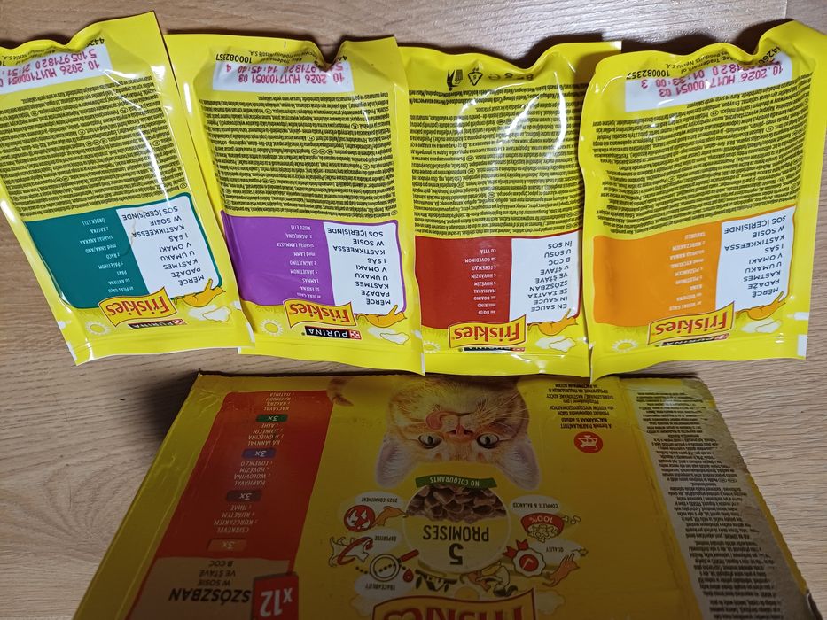 Karna dla kota purina friskies