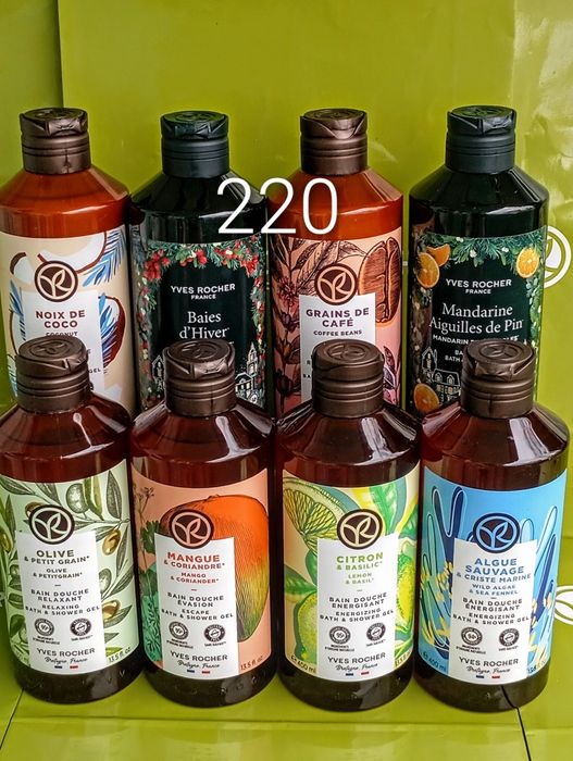 Гель для душу. Молочко для тіла. Ів Роше. Ив Роше.