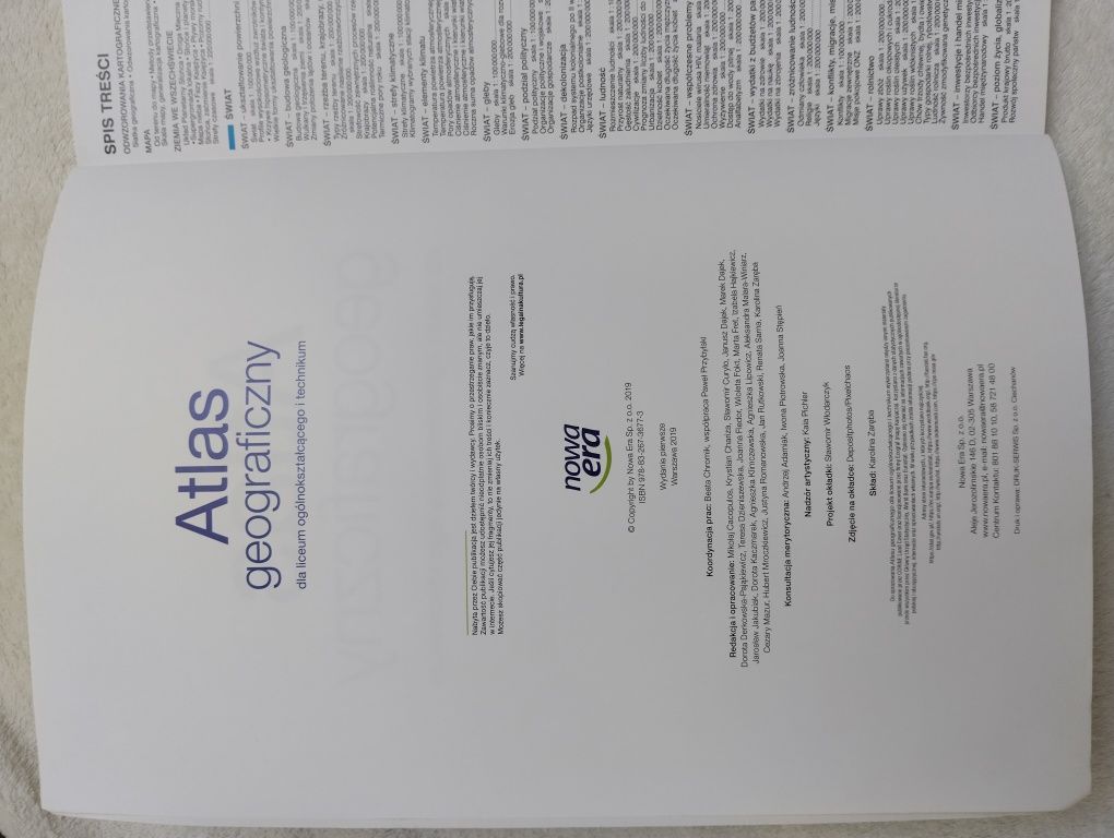 Atlas geograficzny, nowa era