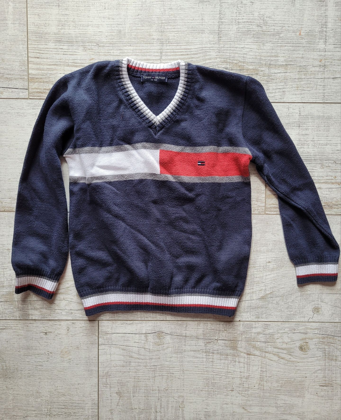 Elegancki sweter Tommy Hilfiger, r. 116-122 cm