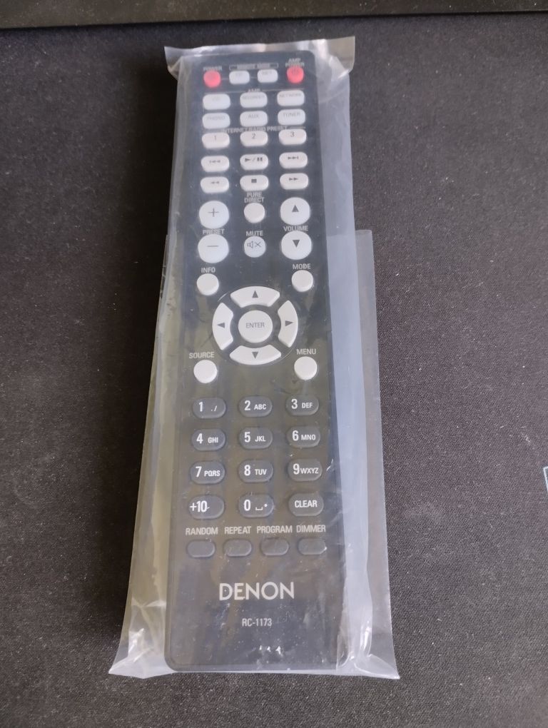 Denon pilot RC-1173 nowy i oryginalny

pasuje m.in. do urządzenia

PM
