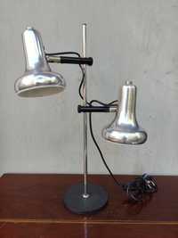 Regulowana lampka biurkowa lata 70-te vintage design