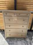 Komoda Ikea 6 szuflad Hemnes szarobrązowa