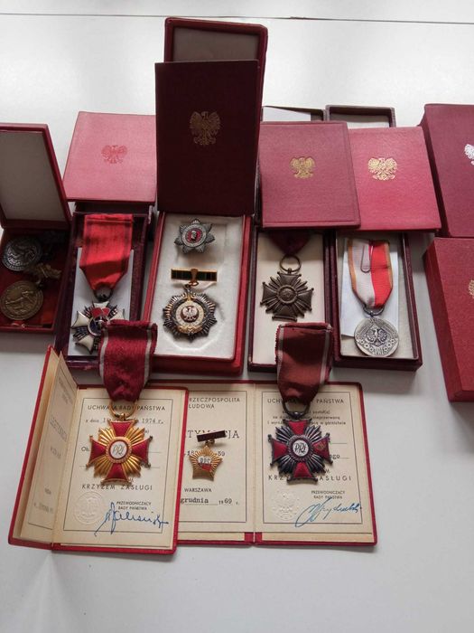 odznaczenia państwowe i resortowe