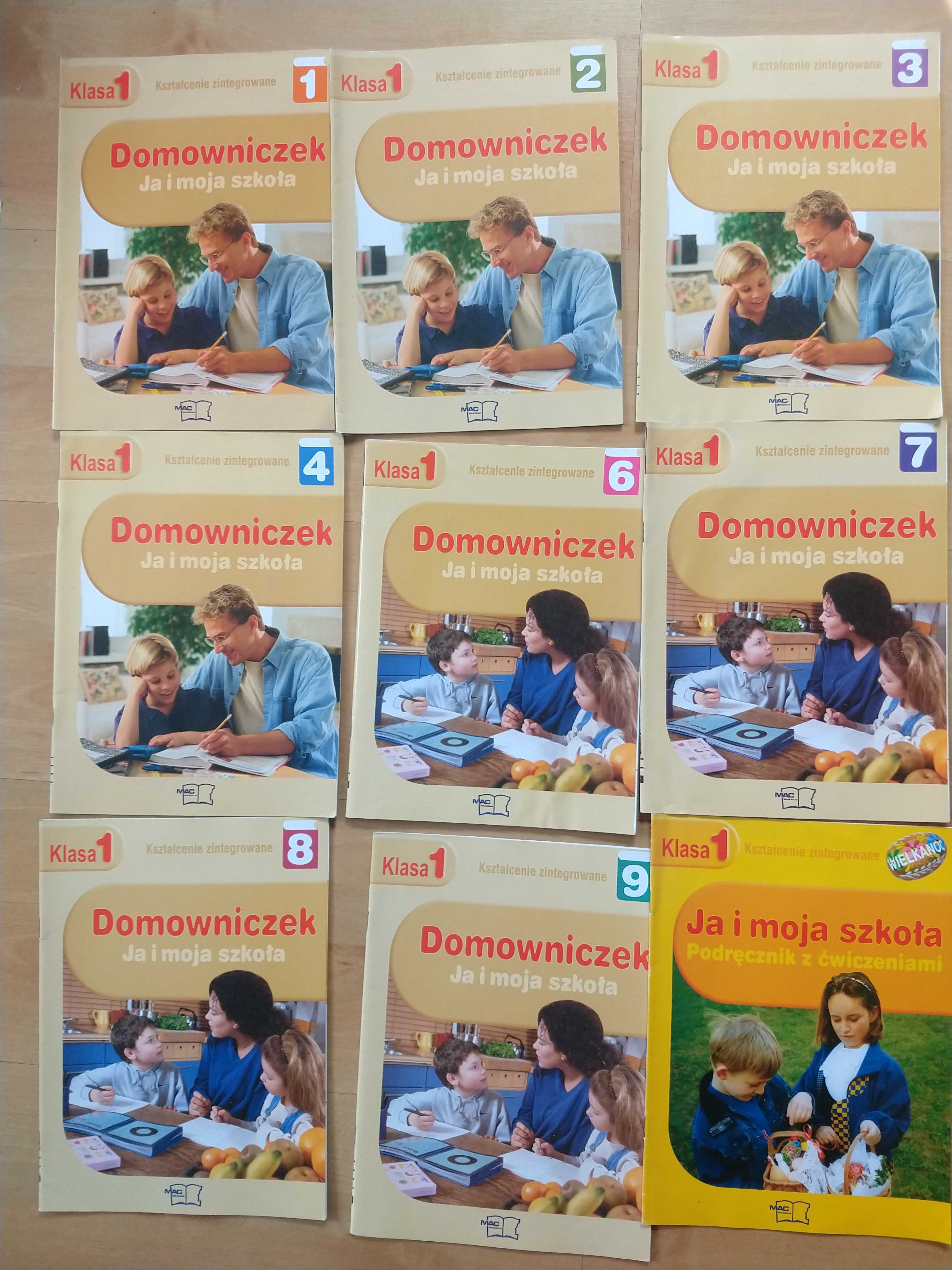 Ja i moja szkoła kształcenie zintegrowane ćwiczenia domowniczki