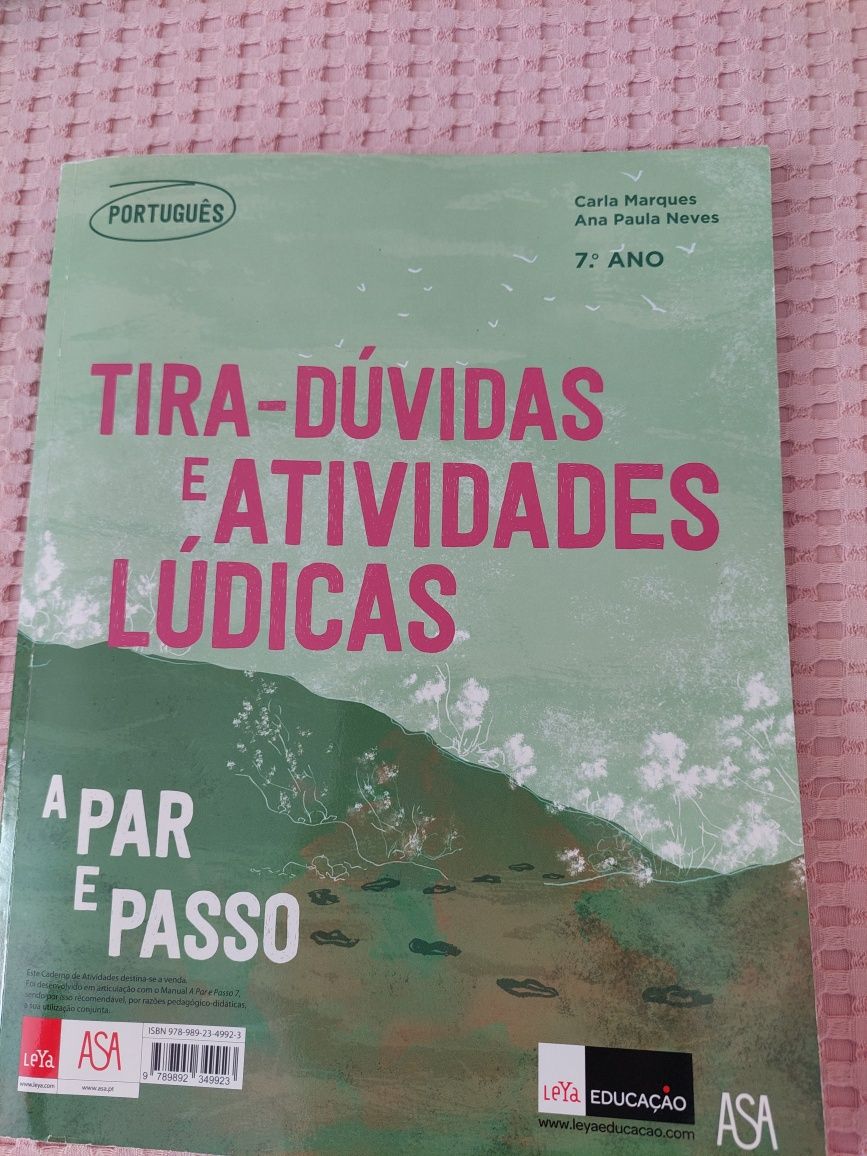 Caderno de atividades Par e passo 7 ano