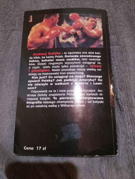Andrzej Gołota Pierwsza Autoryzowana Biografia