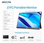 Monitor portátil 144hz arzopa Z1FC