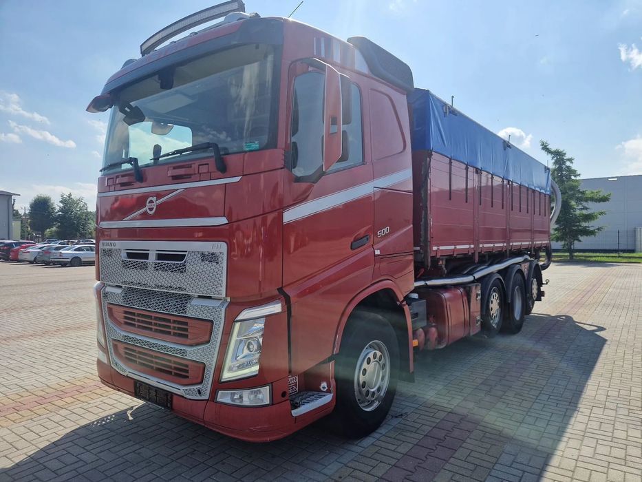 Volvo FH500  Wywrotka do zboża z pompą!