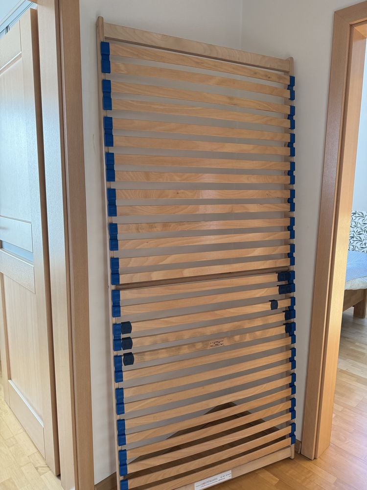 Ikea materac memory malo uzywany ze stelazem 90x200